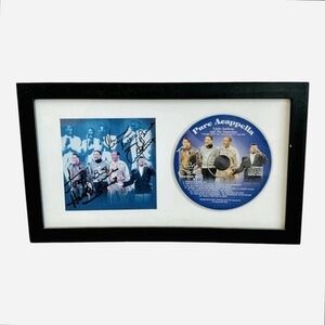 Framed Little Anthony & The Imperials Signed Photo Pure Acappella CD Memorabilia